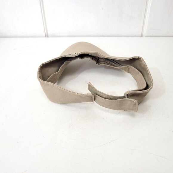 Watch Hill RI Embroidered Khaki Visor By Falcon Headwear - Picture 8 of 9